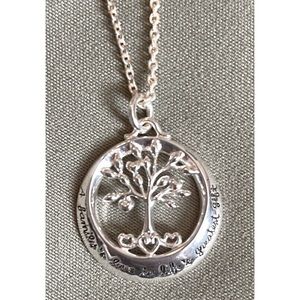 Family tree necklace